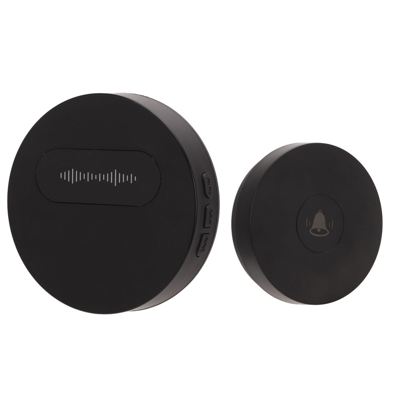 Self Generating Wireless Doorbell IP44 Waterproof 58 Ringtones 2 Transmitters