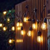 ECOVANIA Upgrade IP65 Waterproof Outdoor String Light Bulbs, 2W LED