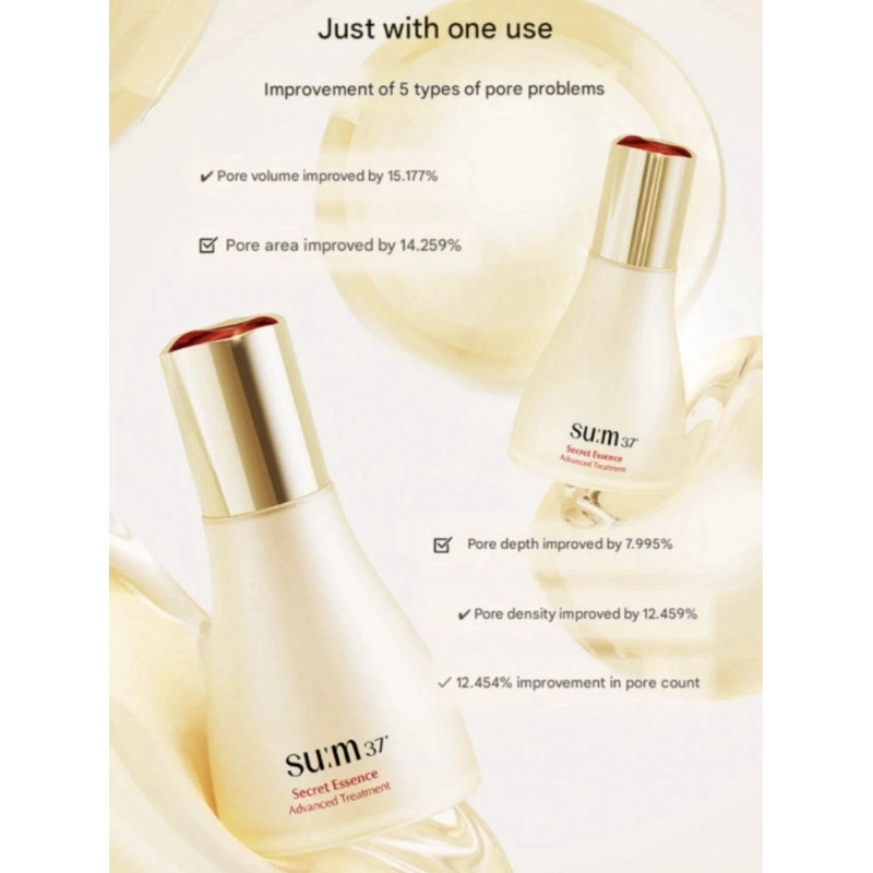 SU:M37 Secret Essence Advanced Treatment ​​Pore ​​barrier care serum 45ml