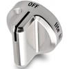 Funmit 5304502763 Range Control Knob Replacement for Frigidaire Stove Replaces