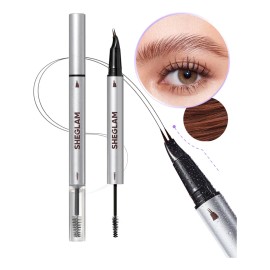 Sheglam Lápiz Laminador De Cejas De Doble Punta Auburn