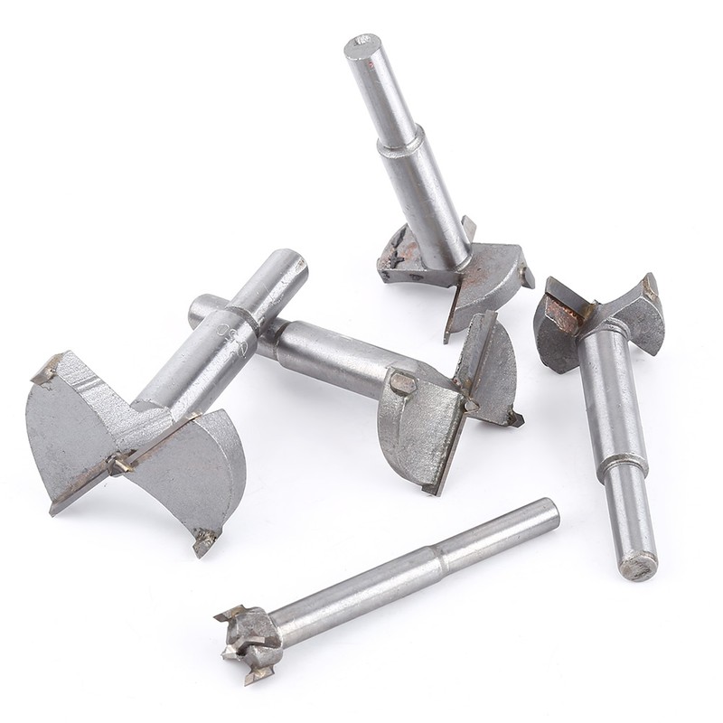 10pcs 14-50mm Forstner Drill Bit Set Flat Wood Drilling Woodworking