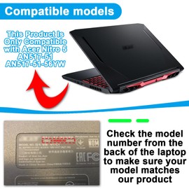 ZHUROUPU 14 Pcs SATA Hard Drive HDD Connector Cable Replacement for Acer Nitro 5 AN517-51 AN517-51-56YW 50.Q5EN2.004 NBX0002L000(Black) Incl.Removal Tools Kit