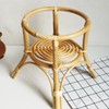 Plant Stand Flower Pot Rack Rattan Minimalist Stable 9.4in Diameter