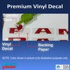 Reflective Concepts 2019-2025 RAM Door Emblem Overlay Decal Stickers -