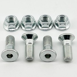 M10 Sprocket Bolt Kit for Honda ATV s TRX TRX250R 86' ATC250R TRX250X TRX400EX 300EX 400X ATC 250R Replaces OEM 90114-HA2-670, 90114-HM3-A60, 90304-GE8-003 Specbolt Fasteners