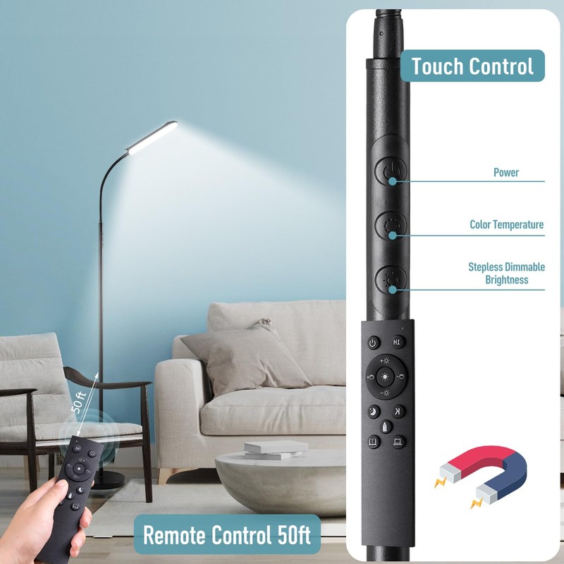 Remote Control for Marctronic 18W LED Gooseneck Floor Lamp -