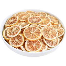 Dried Lemon Slices, 8.8Oz/250g Dehydrated Lemon Slices 100% Natural & No Additives, No Sugar Added, for Cocktails/Christmas Decor/Candles/Crafts