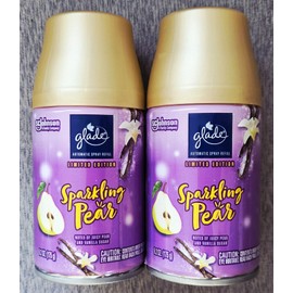 Glade 6 Glade Automatic Spray Refill, Sparkling Pear, Limited Edition Scent, 6.2 Oz