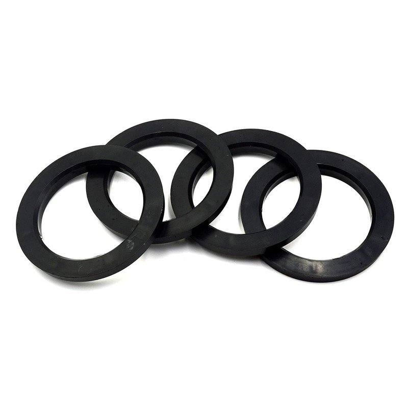 GoldenSunny 78.1 to 106 Hub Centric Rings, Black Plastic Hubcentric