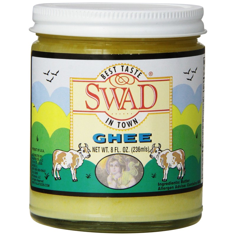 Swad Pure Ghee Clarified Butter, 8 Ounce