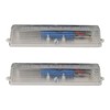2 PCS Light Control Solar Warning Lights with 8 LED