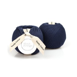 About Strings 100% Organic Cotton No.5 Chunky Yarn 3.53 oz (100g) per Ball - 2 Balls Pack
