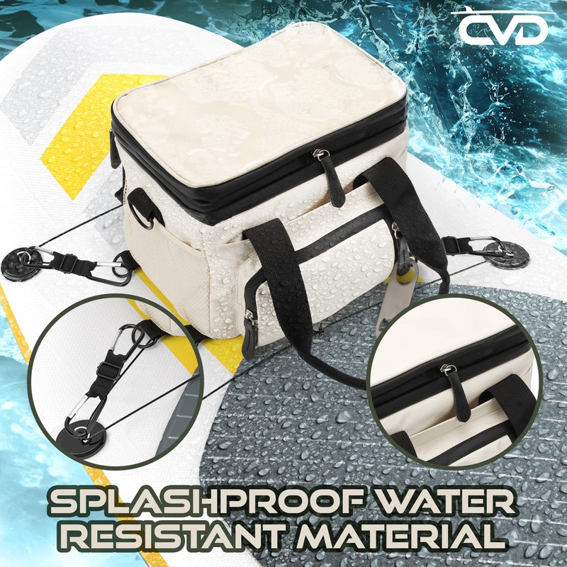 CAMPERVAN DAN Paddle Board Cooler 11"x8" - Multifunctional Kayak Cooler,
