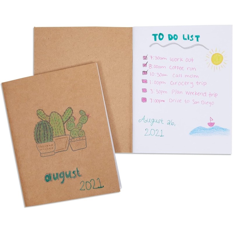 Paper Junkie 48-Pack Small Blank Notebooks Bulk - 4.25 x
