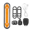 BK600 Mountain Bike USB Charging LED Wireless Remote Safe Warning