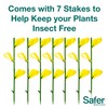 Safer Brand 5026 Houseplant Sticky Stake Insect Traps for Indoor