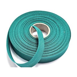 Cotton Bias Binding Pre-folded 40/20 mm Green 10 m