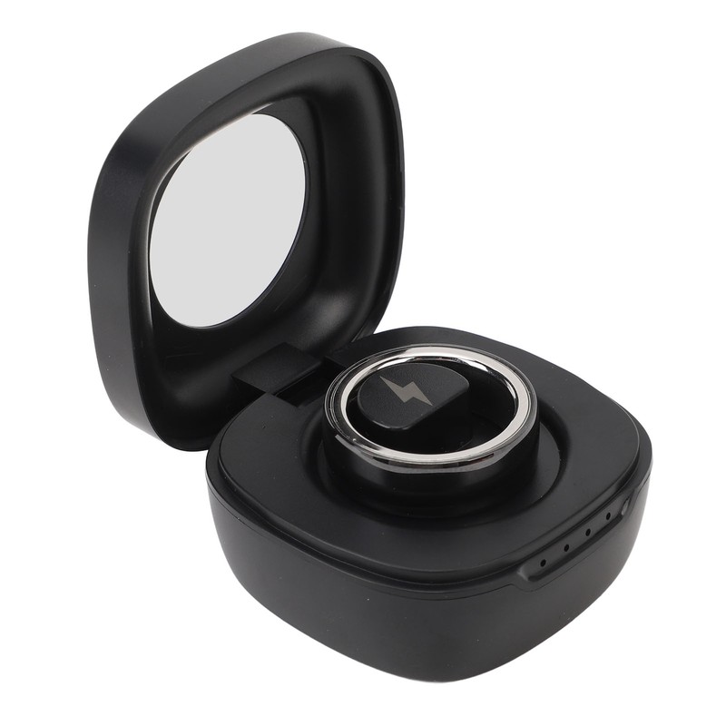 Smart Ring Multifunction Sleep Temperature Monitoring Pedometer 23mah Health Tracker