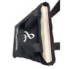 Rhythm Piano Music Tote Bag Without Gusset (M, Black)