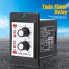 DC12V Twin Timer Relay On Off Knob Control Timer 6S-60M