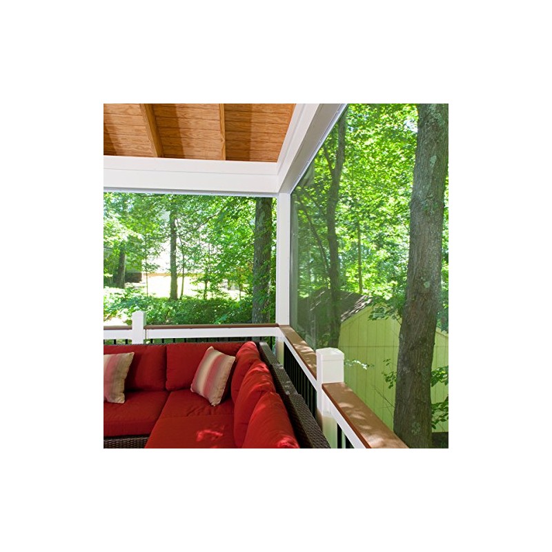 Phifer 3032230 36" x 25' Glass Screen, Charcoal