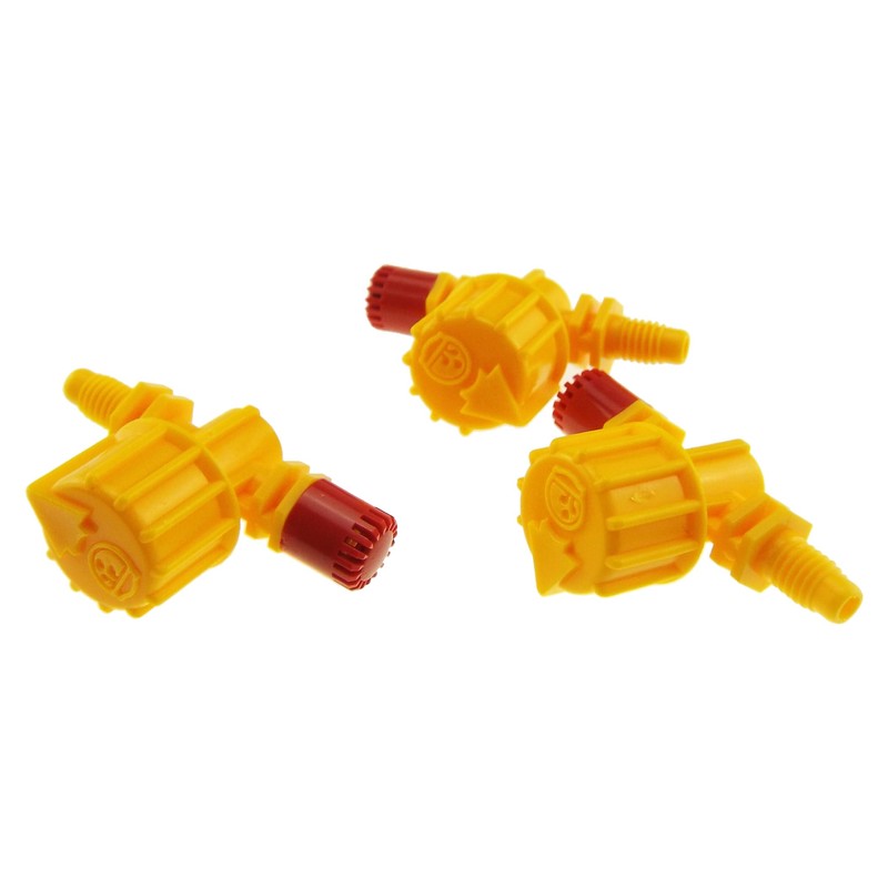 adjustable 360 degree sprinkler heads,screw onto riser tubes or into