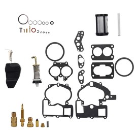 WFLNHB Carburetor 3302-804844002 3.0 4.3 5.0 Rebuild Kit Fit for Mercruiser Marine 2Barrel