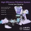 BUTY BULU Cordless Stick Vacuum Cleaner, 30KPa Handheld 2200mAh Rechargeable