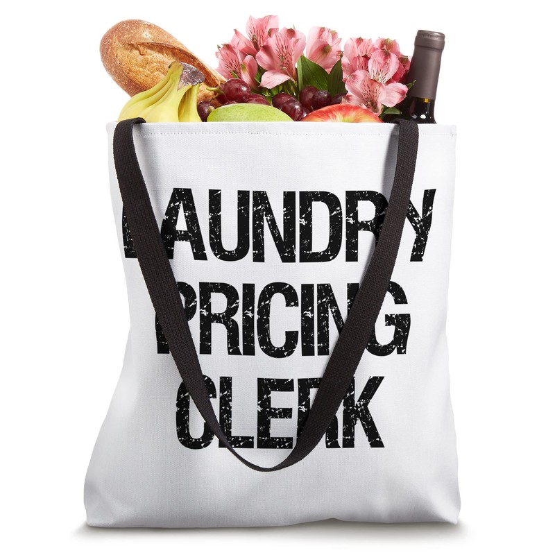 Laundry Pricing Clerk Tote Bag