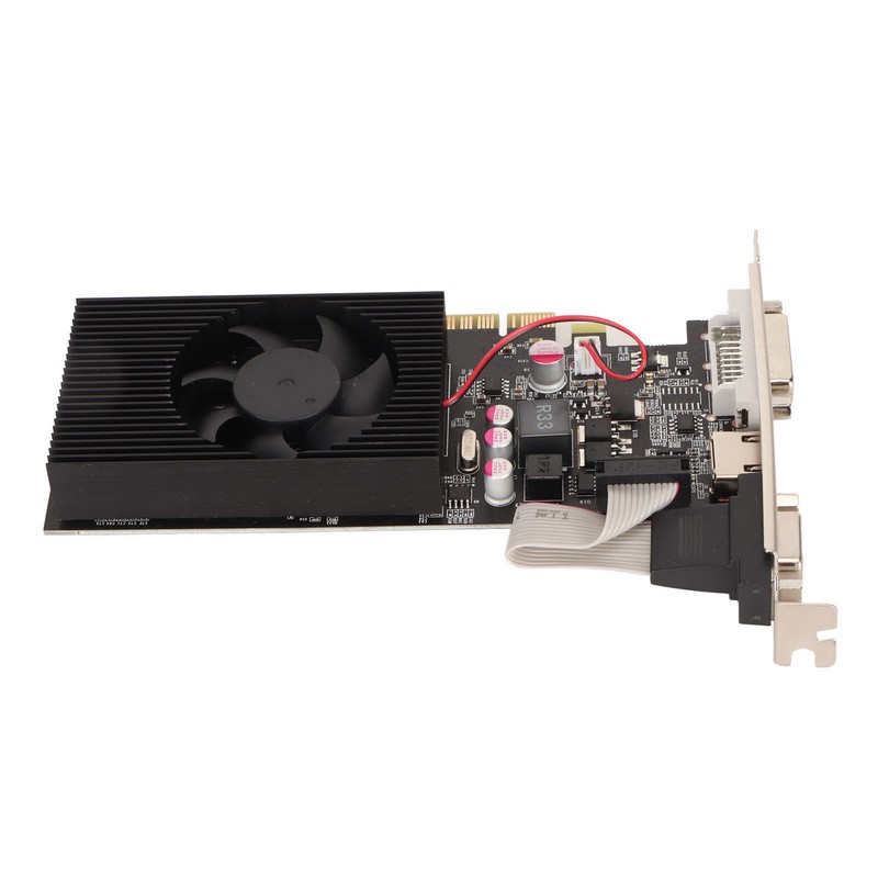 Desktop Graphics Card 4GB GDDR3 128bit 650/5000MHz Quiet Cooling Fan