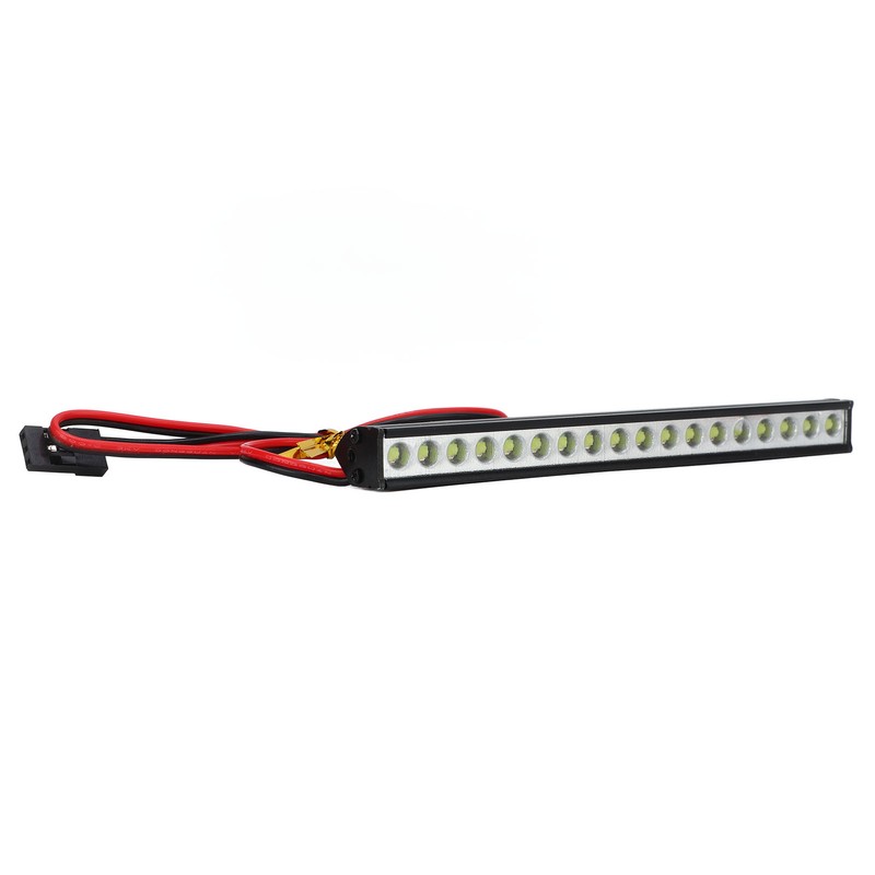 RC Car Roof Lamp 18 LEDs White Light Universal Aluminium
