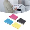 4Pcs Printer Cartridge BK C M Y Clear Fadeless Print