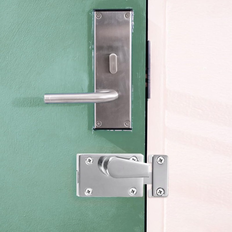 Door Lock Indicator, Bathroom Stall Door Latch, Latch Indicating Lock,