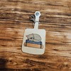 Cat, Books, CoffeeTeacher Classroom doorbell Holder, Class Bell Case Keychain