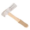 Magnetic Roofing Hammer, Multifunctional Magnet Roofing Hatchet with Solid Wood