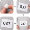 lohill Pack of 8 Start Number Holders, Start Number Bands,