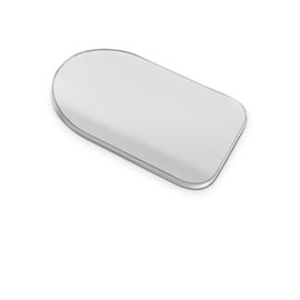 zikimed Equine Dental Examination Mirror T-Handle Stainless Steel, 18 1/2" Long (D-Shape Replacement Mirror Only)