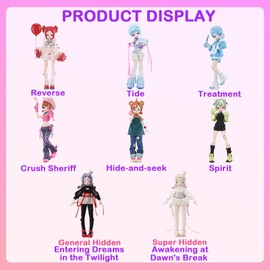 BEEMAI Eve-Lynna Dream Paradise Series Single Box (Contains 1 Figure), 1/12 MJD Blind Box Cute Figures Collectibles Birthday Gift