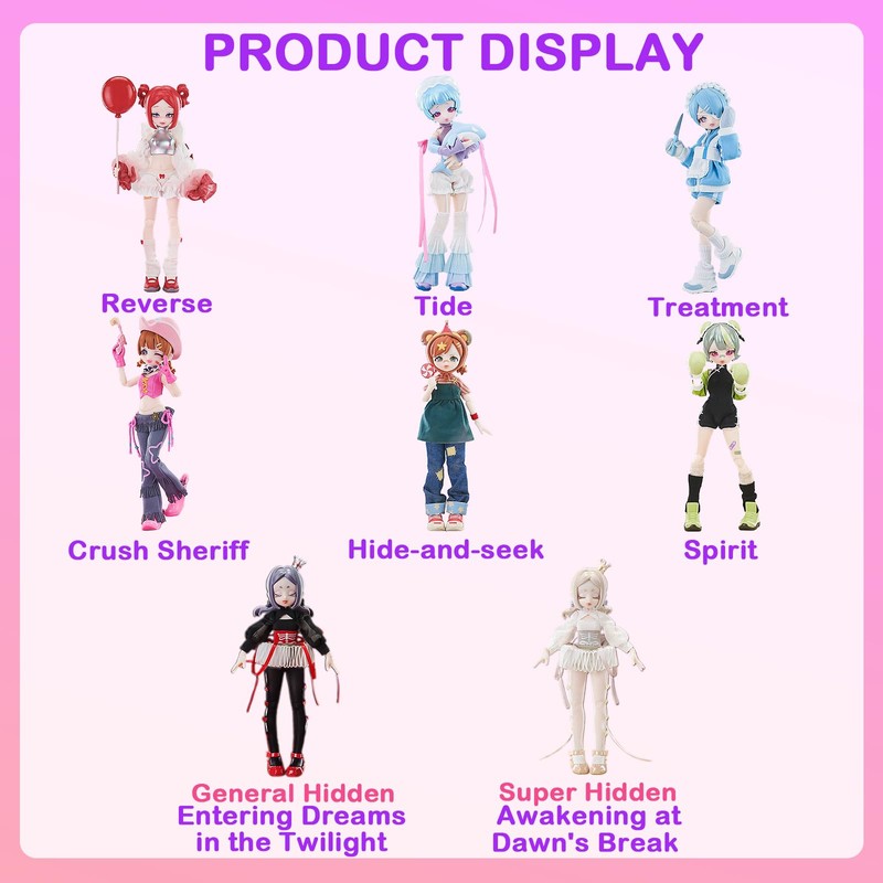 BEEMAI Eve-Lynna Dream Paradise Series Single Box (Contains 1 Figure),