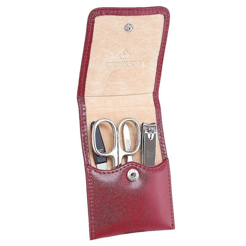 Windrose Merino Pocket Manicure - grey