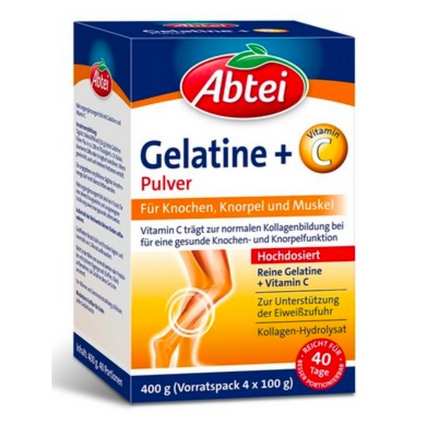 Abtei Gelatin Powder Plus with Vitamin C 400 g