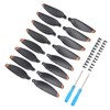 4 Pairs Drone Propellers Replacement Low Noise Quick Release Blades