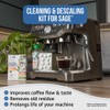 Caffenu Compatible Descaling Solution and Cleaning Tablets for Sage and