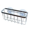 zaoalife Kitchen Sink Sponge Holder, Stainless Steel Sponge Holder with