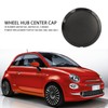 Wheel Hub Center Cap 51884863 Black Background White Font Replacement