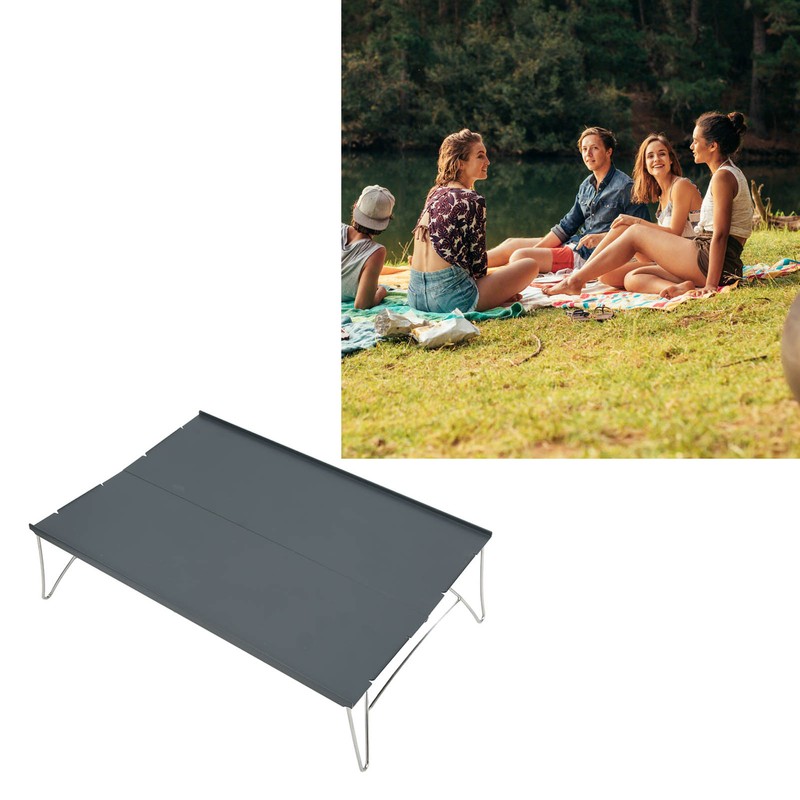 Camping Barbecue Table Lightweight Aluminum Alloy Portable Corrosion Resistance Picnic