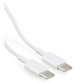 Smays Cable USB C a USB C, paquete de 20 unidades a granel, cable de carga y datos tipo C de 3 pies, color blanco