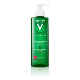 Vichy Normaderm Gel Limpiador Facial Hipoalergénico Ideal para Piel Mixta a Grasa, 400ml