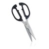 Metaltex 232210 Kitchen Scissors, Black/Silver